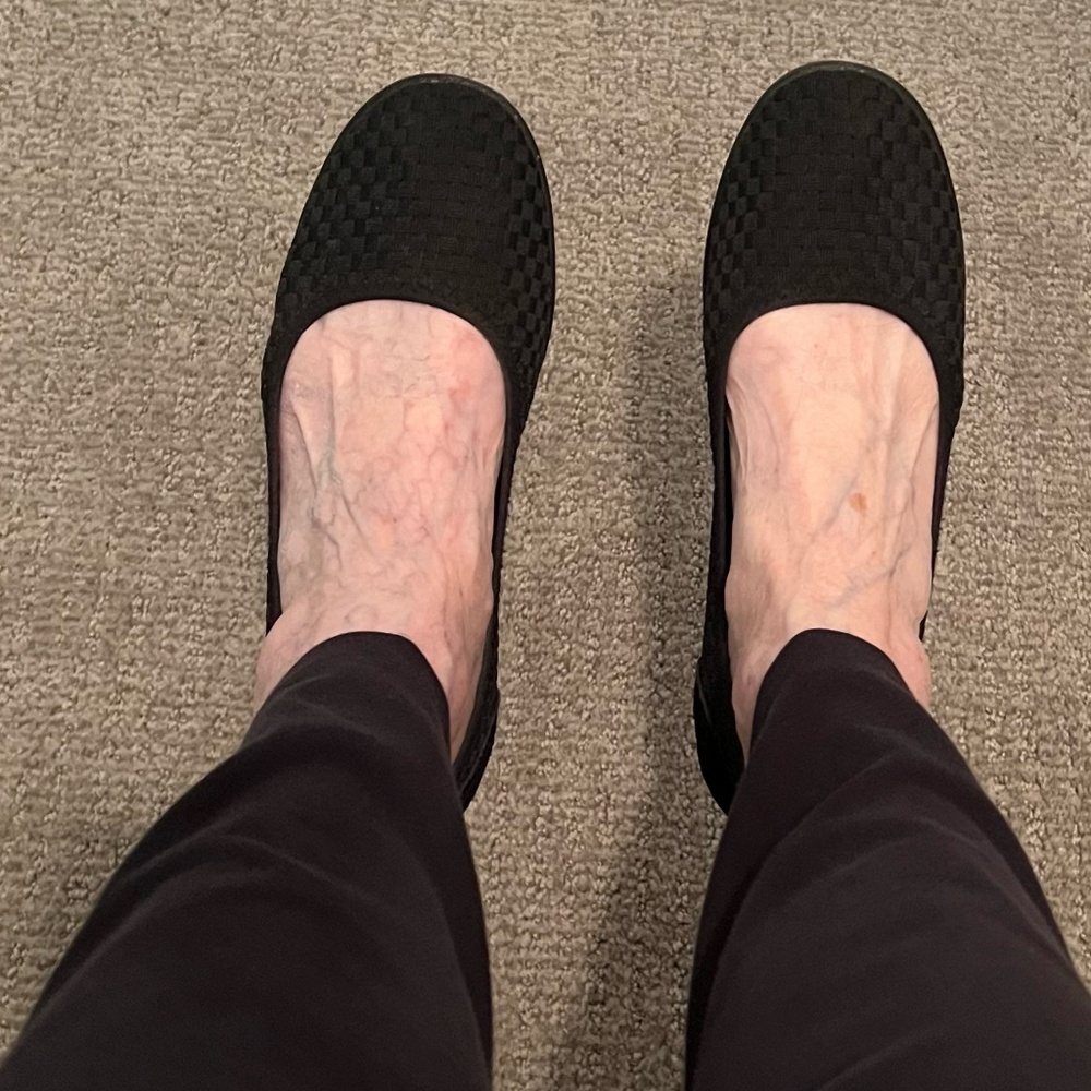 Bernie Mev flats, Black, size 39